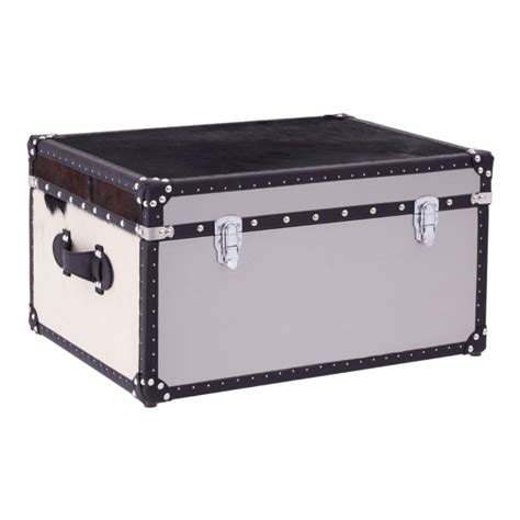 metal trunk box near me|metal storage chests and trunks.